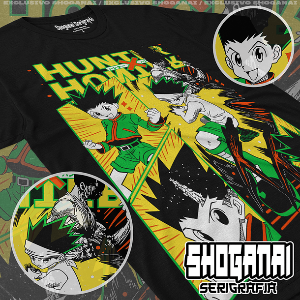 HXH11 Gon Freecs - Hunter X Hunter / Polera manga corta 1