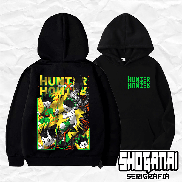 HXH11 Gon Freecs - Hunter X Hunter / Hoddie - Poleron Canguro 1