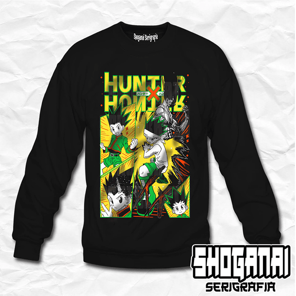 HXH11 Gon Freecs - Hunter X Hunter / Crewneck - Poleron Polo 1