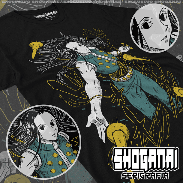 HXH12 Illumi Zoldyck - Hunter X Hunter / Polera manga corta 1