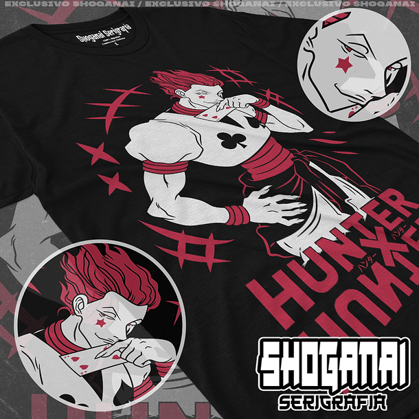 HXH14 Hisoka Morow - Hunter X Hunter / Polera manga corta 1