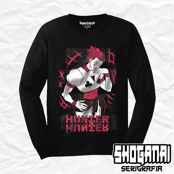HXH14 Hisoka Morow - Hunter X Hunter / Polera manga larga 1
