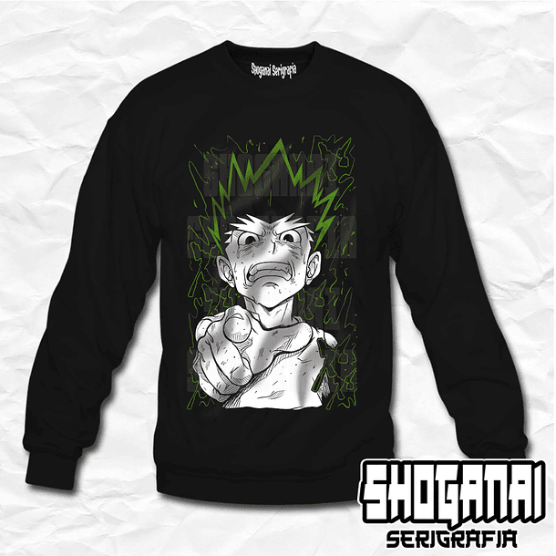 HXH15 Gon Freecs - Hunter X Hunter / Crewneck - Poleron Polo 1