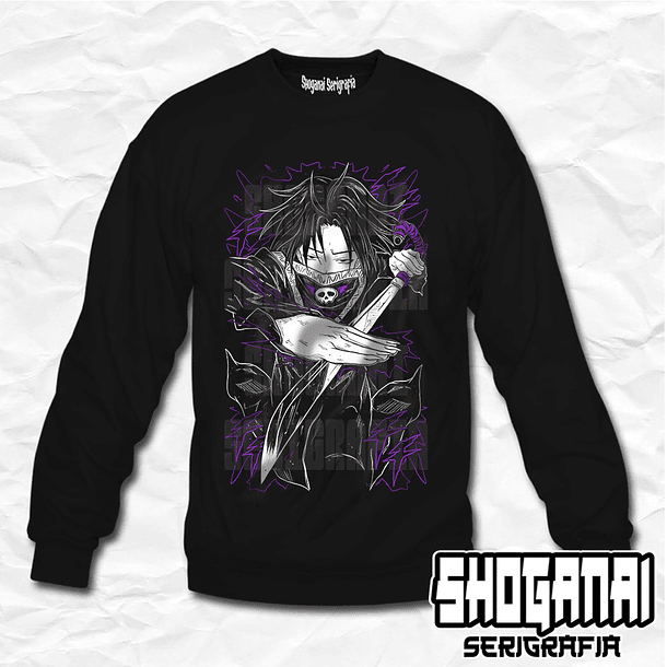 HXH16 Feitan Portor - Hunter X Hunter / Crewneck - Poleron Polo 1