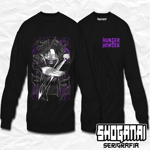 HXH16 Feitan Portor - Hunter X Hunter / Crewneck - Poleron Polo 1