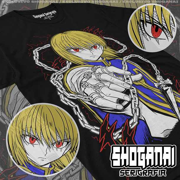 HXH17 Kurapika - Hunter X Hunter / Polera manga corta 1