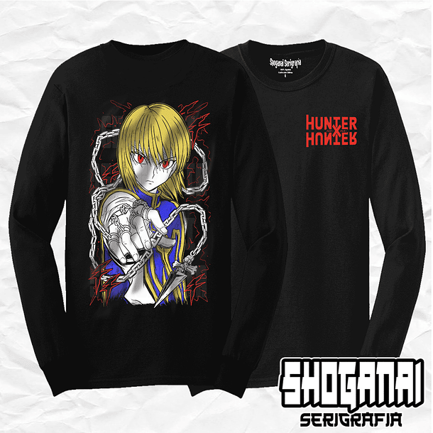 HXH17 Kurapika - Hunter X Hunter / Polera manga larga 1