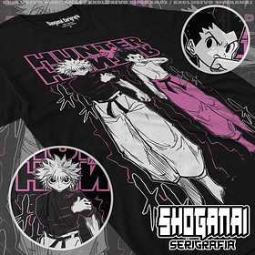 HXH18 OP2 Killua y Gon - Hunter X Hunter / Polera manga corta