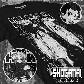 HXH18 OP3 Killua y Gon - Hunter X Hunter / Polera manga corta