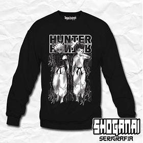 HXH18 OP3 Killua y Gon - Hunter X Hunter / Crewneck - Poleron Polo