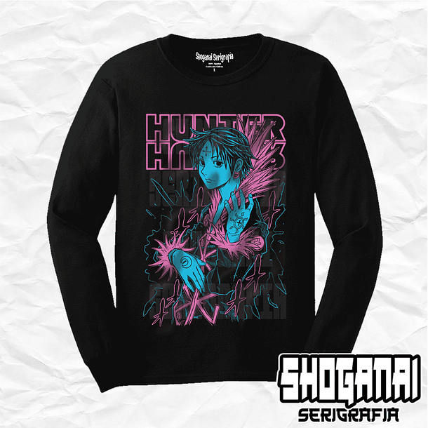 HXH19 Chrollo Lucifer - Hunter X Hunter / Polera manga larga 1