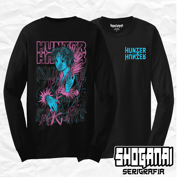 HXH19 Chrollo Lucifer - Hunter X Hunter / Polera manga larga 1