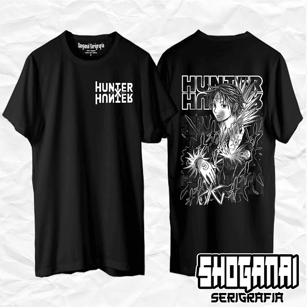 HXH19 OP3 Chrollo Lucifer - Hunter X Hunter / Polera manga corta 1