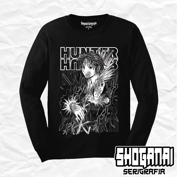 HXH19 OP3 Chrollo Lucifer - Hunter X Hunter / Polera manga larga 1