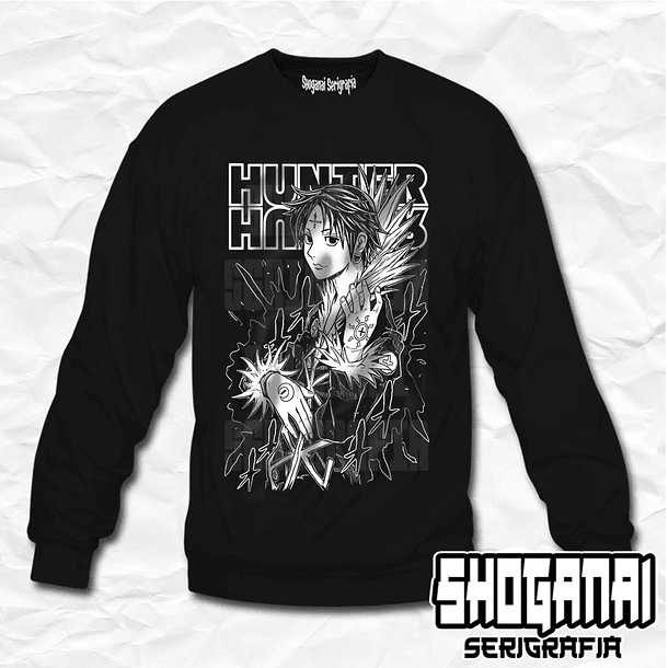 HXH19 OP3 Chrollo Lucifer - Hunter X Hunter / Crewneck - Poleron Polo 1