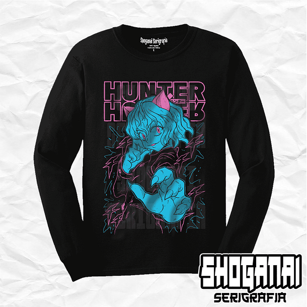 HXH22 Neferpitou - Pitou - Hunter X Hunter / Polera manga larga 1