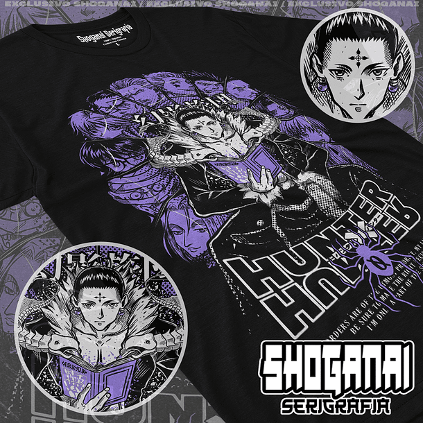 HXH23 Genei Ryodan - Phantom Troupe - Hunter X Hunter / Polera manga corta 1