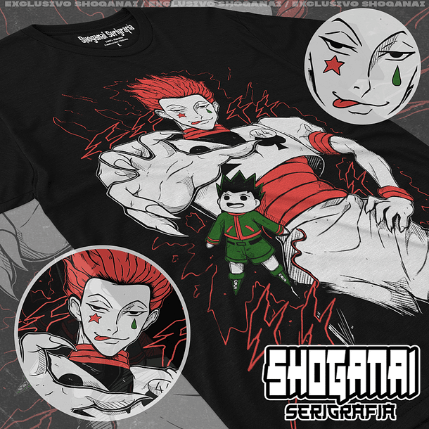 HXH26 Hisoka Morow - Hunter X Hunter / Polera manga corta 1