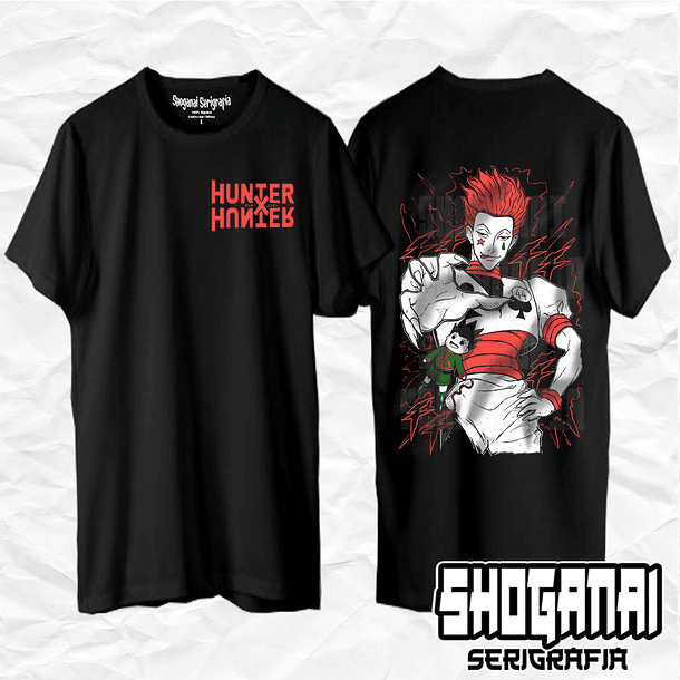 HXH26 Hisoka Morow - Hunter X Hunter / Polera manga corta 1