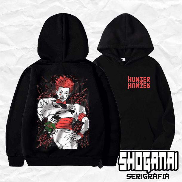 HXH26 Hisoka Morow - Hunter X Hunter / Hoddie - Poleron Canguro 1