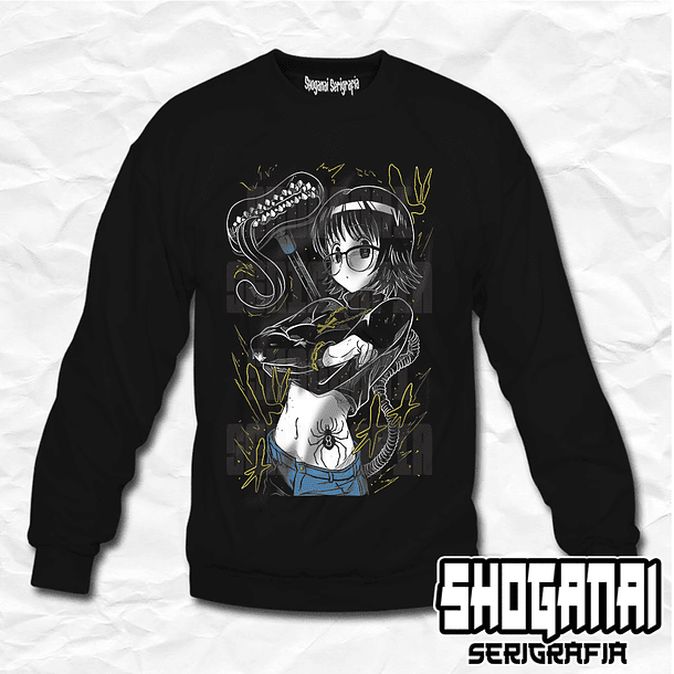 HXH27 Shizuku Murasaki - Hunter X Hunter / Crewneck - Poleron Polo 1