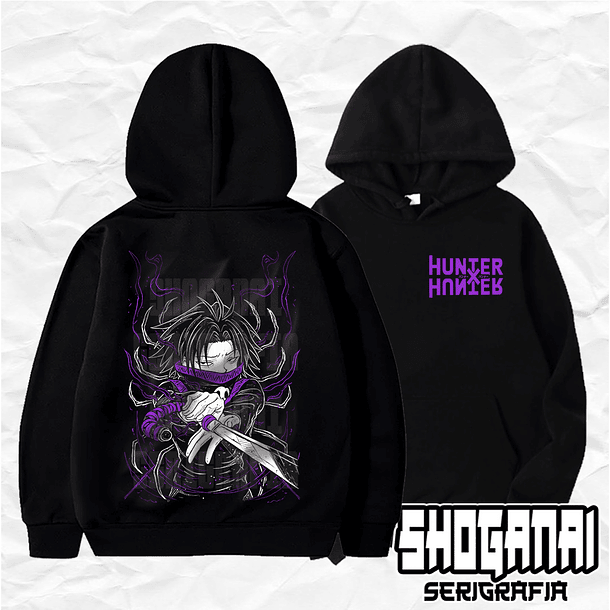 HXH28 Feitan Portor - Hunter X Hunter / Hoddie - Poleron Canguro 1