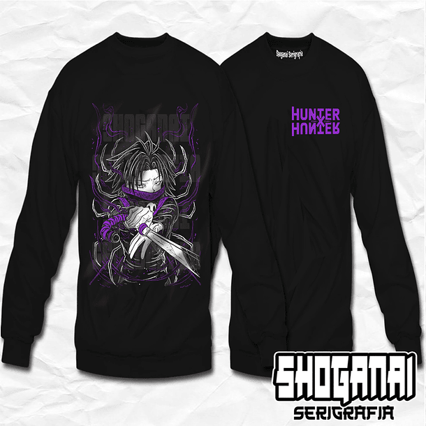 HXH28 Feitan Portor - Hunter X Hunter / Crewneck - Poleron Polo 1