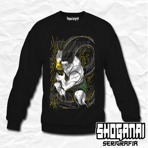 HXH30 Gon Freecs - Hunter X Hunter / Crewneck - Poleron Polo 1