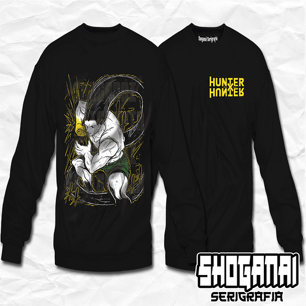 HXH30 Gon Freecs - Hunter X Hunter / Crewneck - Poleron Polo 1