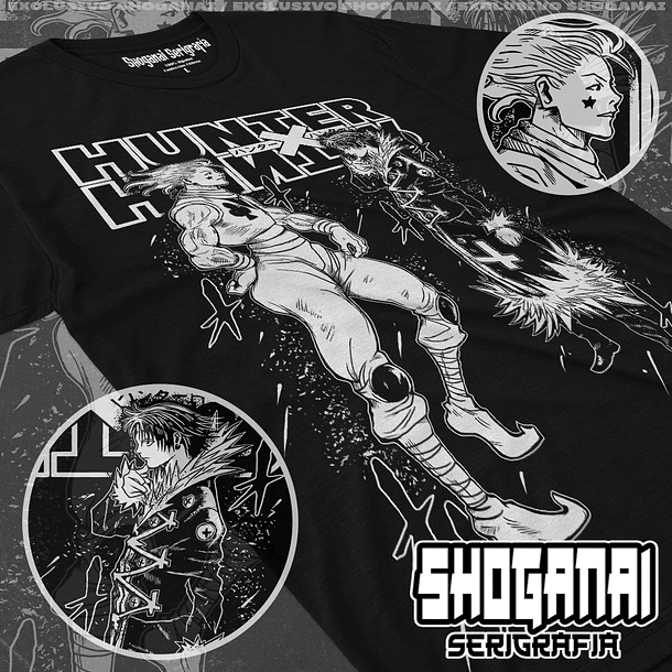 HXH35 OP3 Hisoka Morow VS Chrollo Lucifer - Hunter X Hunter / Polera manga corta 1