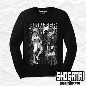 HXH35 OP3 Hisoka Morow VS Chrollo Lucifer - Hunter X Hunter / Polera manga larga