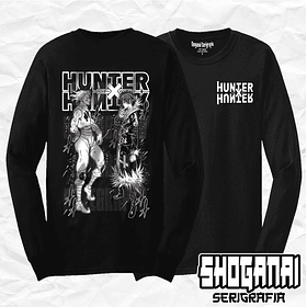 HXH35 OP3 Hisoka Morow VS Chrollo Lucifer - Hunter X Hunter / Polera manga larga