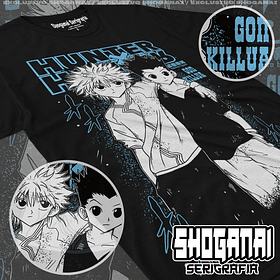 HXH36 Killua y Gon - Hunter X Hunter / Polera manga corta