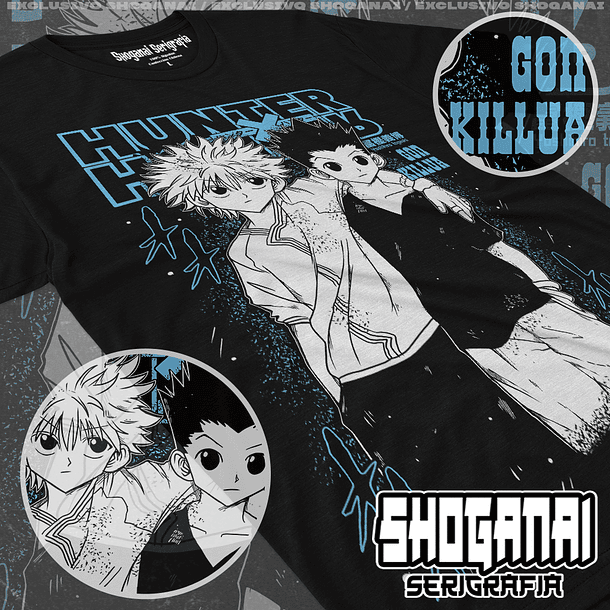 HXH36 Killua y Gon - Hunter X Hunter / Polera manga corta 1