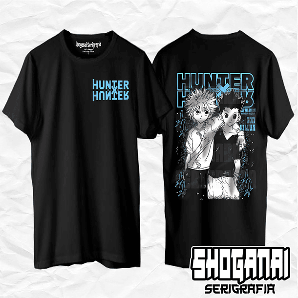 HXH36 Killua y Gon - Hunter X Hunter / Polera manga corta 1