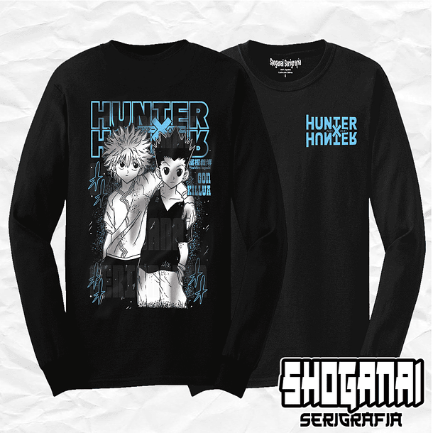 HXH36 Killua y Gon - Hunter X Hunter / Polera manga larga 1