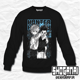 HXH36 Killua y Gon - Hunter X Hunter / Crewneck - Poleron Polo