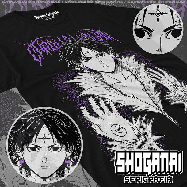 HXH37 Chrollo Lucifer - Hunter X Hunter / Polera manga corta 1