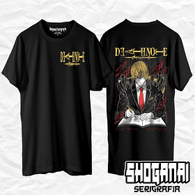 DN01 Light Yagami / Kira - Death Note / Polera manga corta