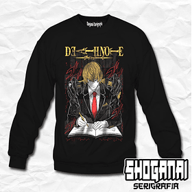 DN01 Light Yagami / Kira - Death Note / Crewneck - Poleron Polo