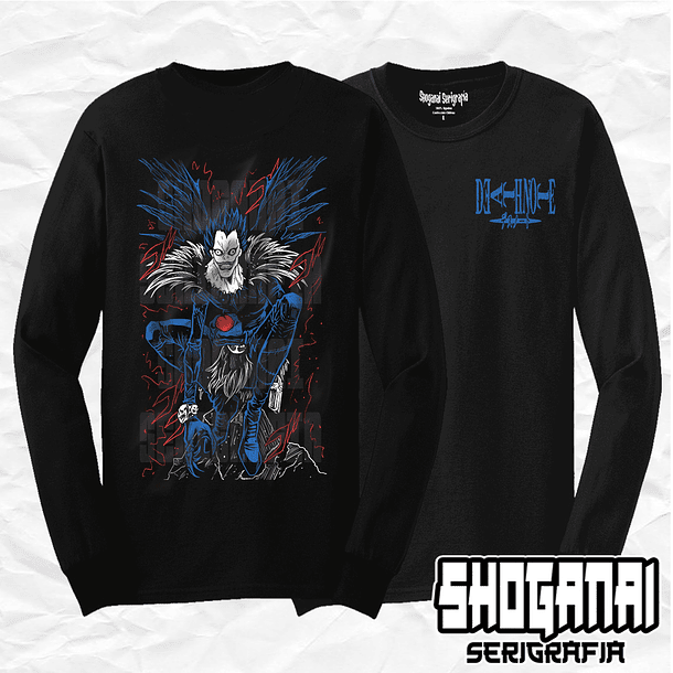 DN02 Ryuk - Death Note / Polera manga larga 1