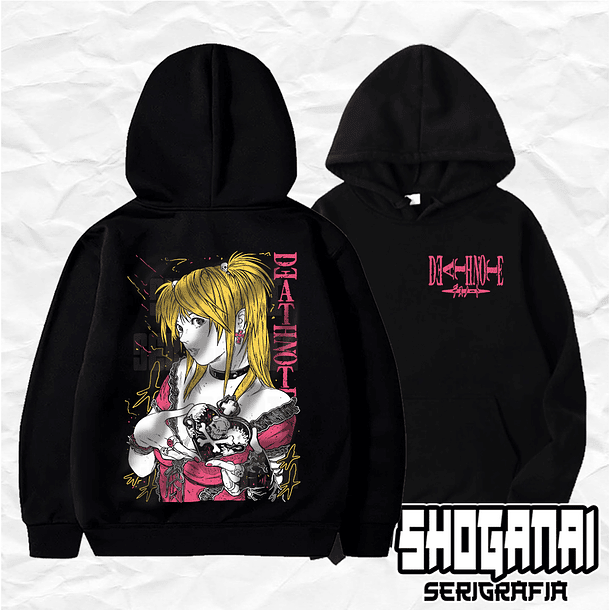 DN03 Misa Amane - Death Note / Hoddie - Poleron Canguro 1