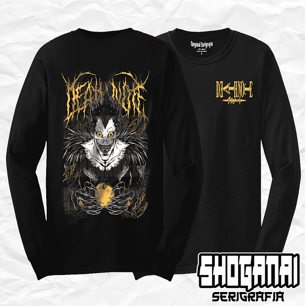DN04 Ryuk - Death Note / Polera manga larga 1