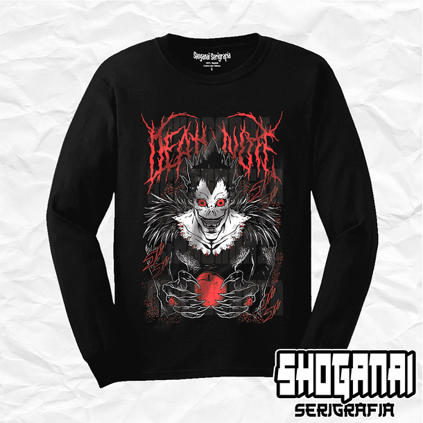 DN04 OP2 Ryuk - Death Note / Polera manga larga 1