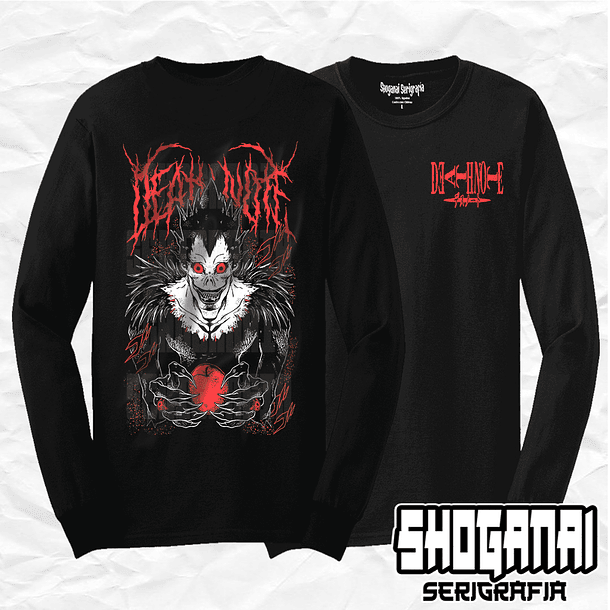 DN04 OP2 Ryuk - Death Note / Polera manga larga 1