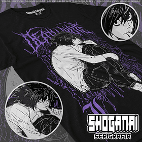 DN05 L - Death Note / Polera manga corta