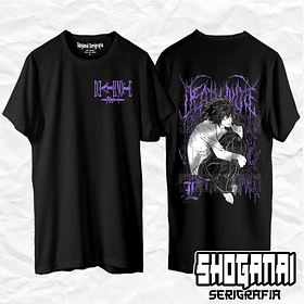 DN05 L - Death Note / Polera manga corta