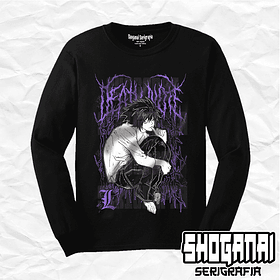 DN05 L - Death Note / Polera manga larga