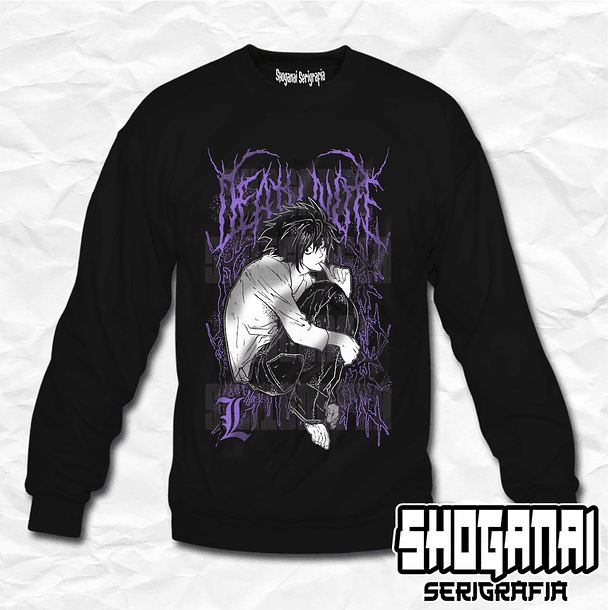 DN05 L - Death Note / Crewneck - Poleron Polo 1