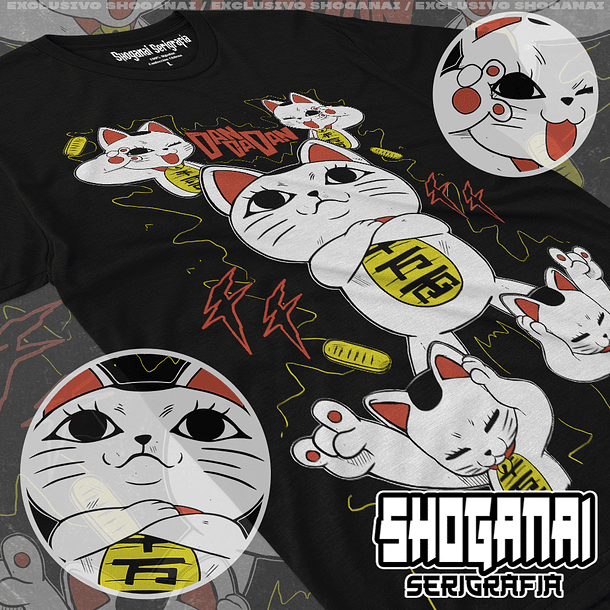 DDD02 Turbo Abuela / Turbo Granny Cat - Dandadan / Polera manga corta 1